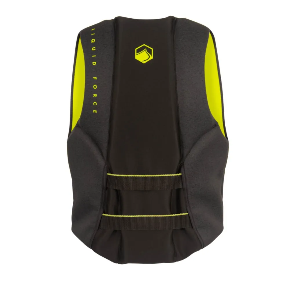 LIQUID FORCE RUSH BLACK/LIME CERTIFIÉE CANADA/USA