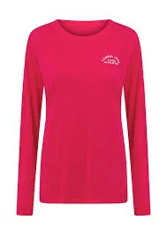Lorna Jane Lotus Long Sleeve Top - Neon Raspberry