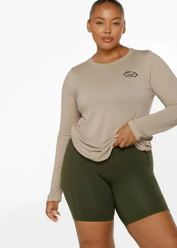 Lorna Jane Lotus Long Sleeve Top - Off White