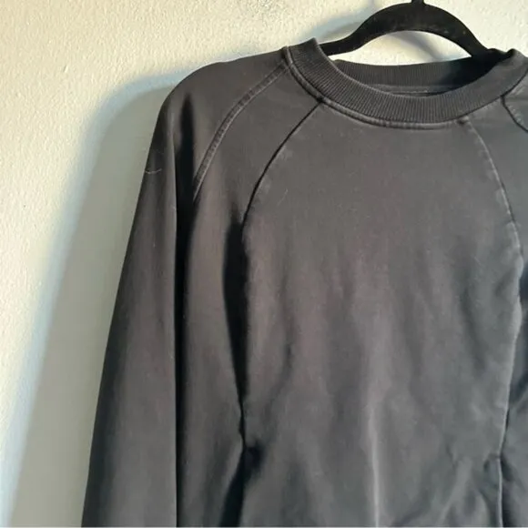 Lululemon 2021 Scuba Crew Neck Sweater In Black