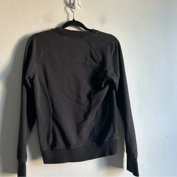 Lululemon 2021 Scuba Crew Neck Sweater In Black
