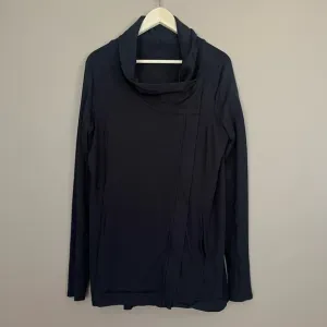 {Lululemon} Coast Easy Wrap Jacket in Black - Womens 8