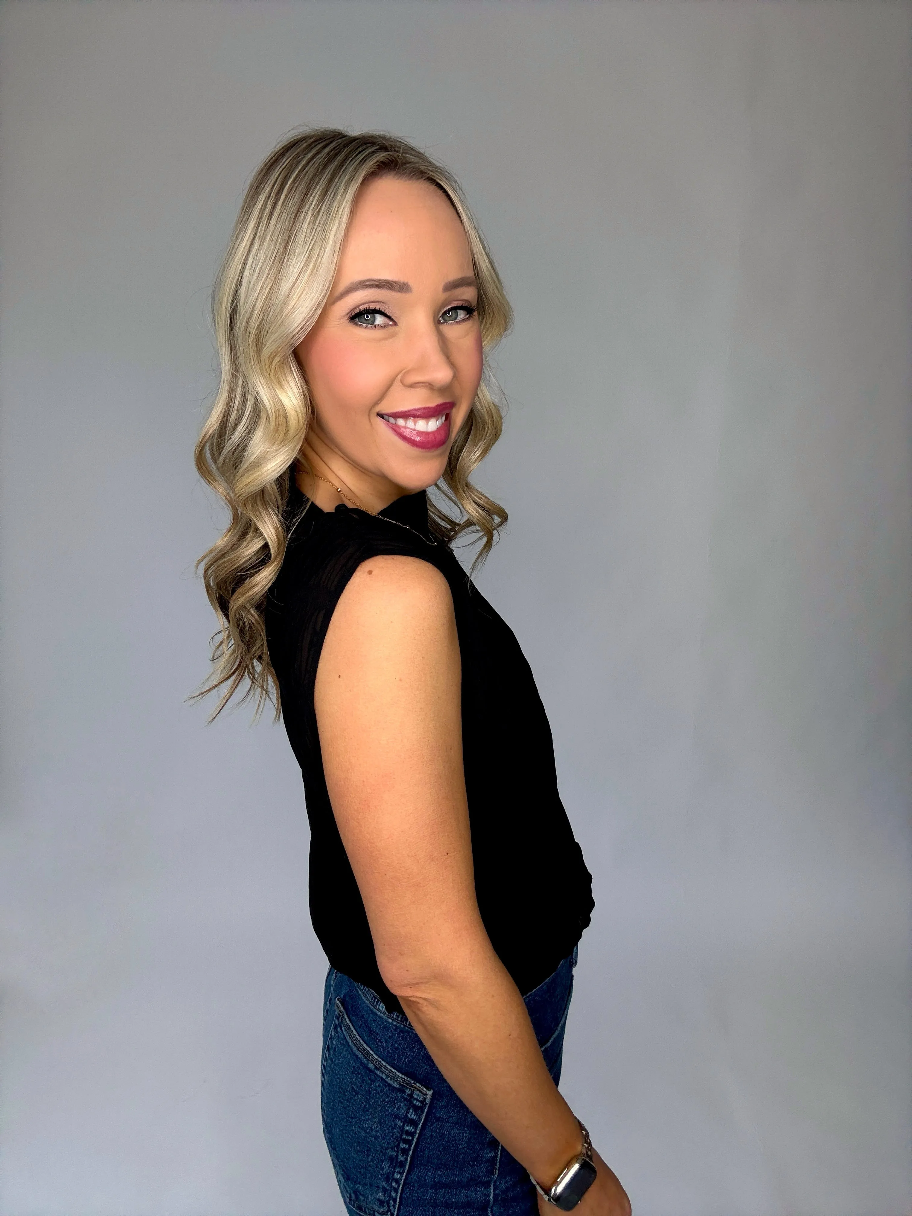 Luxe Layer Duo Top - Black