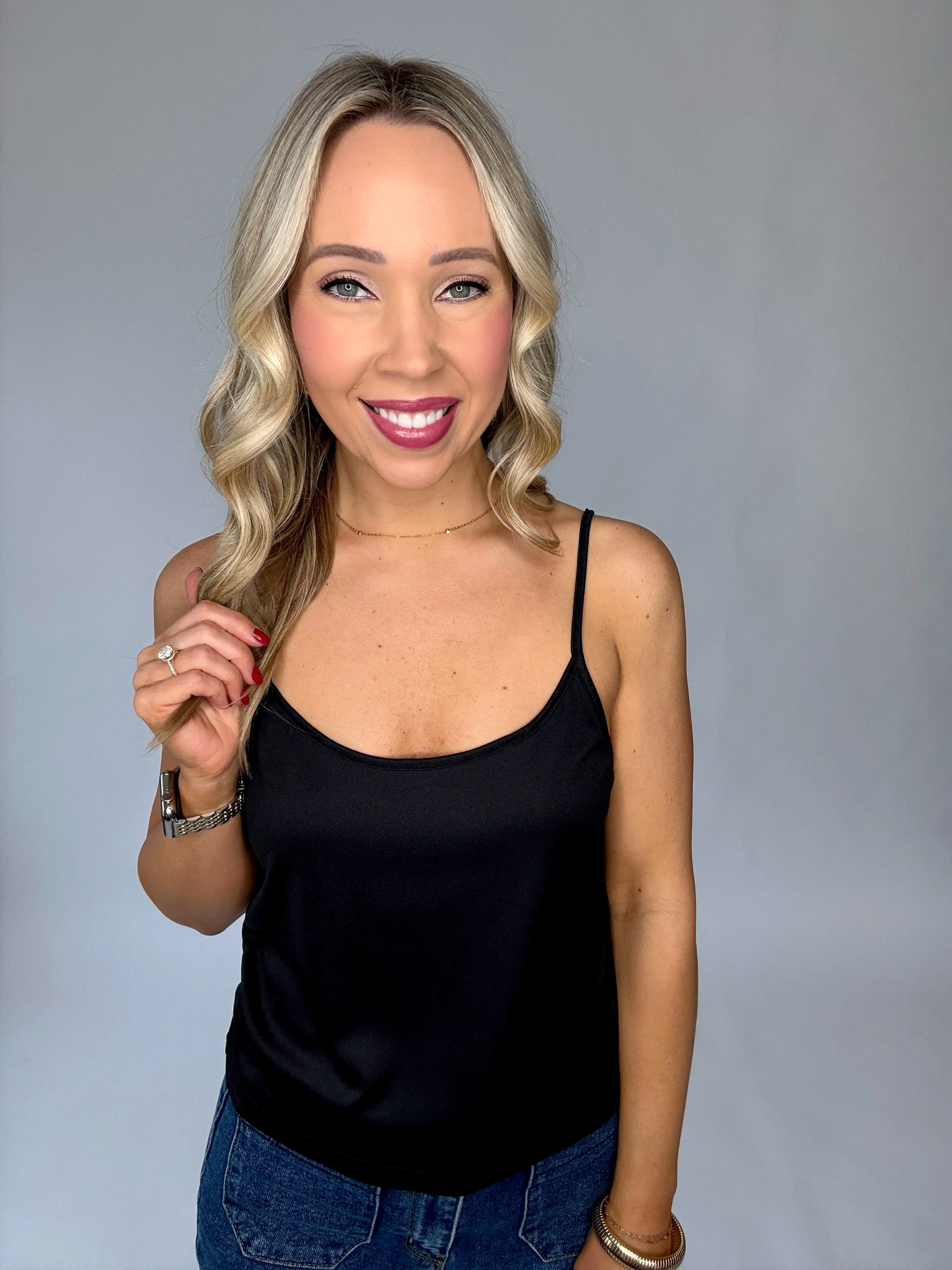 Luxe Layer Duo Top - Black