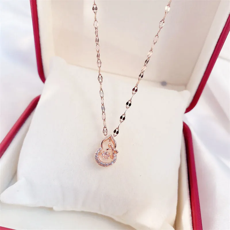 Luxury Female Necklace Charm Jewelry For Woman