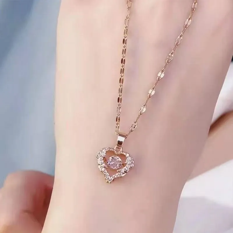 Luxury Female Necklace Charm Jewelry For Woman