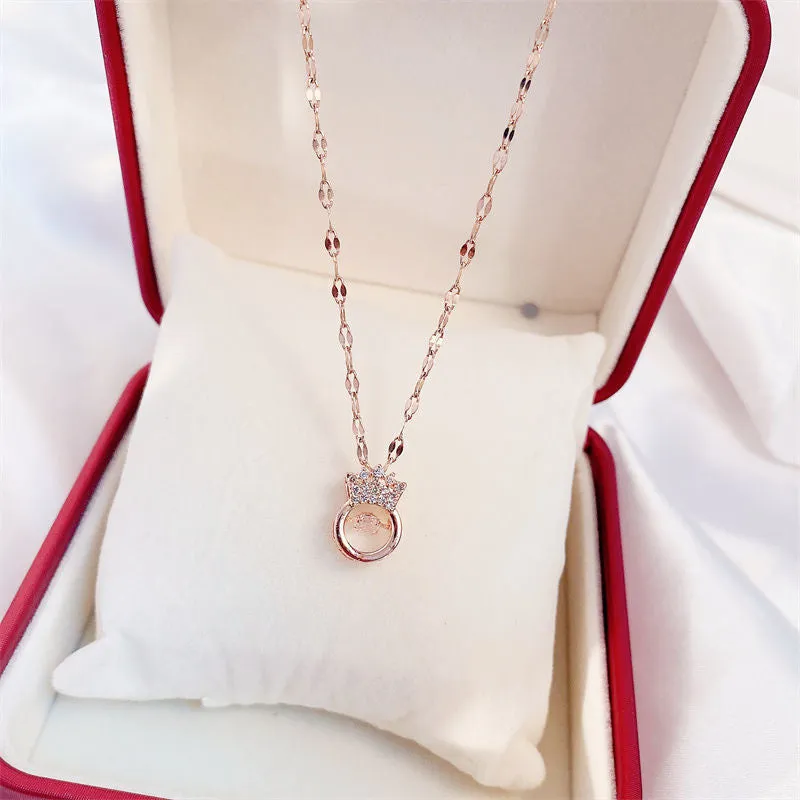 Luxury Female Necklace Charm Jewelry For Woman