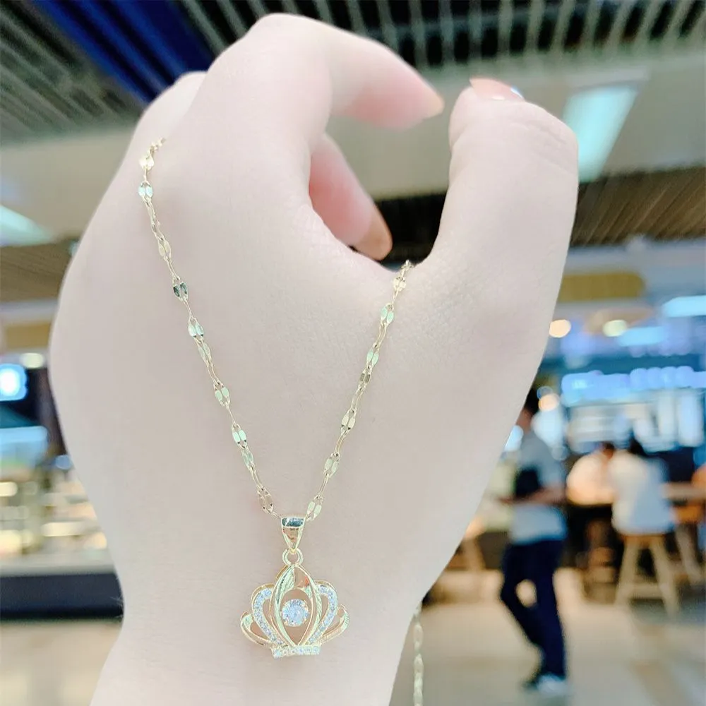 Luxury Female Necklace Charm Jewelry For Woman