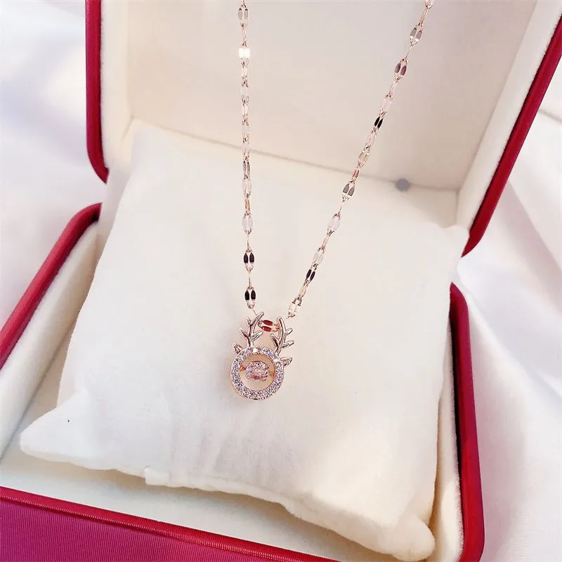 Luxury Female Necklace Charm Jewelry For Woman