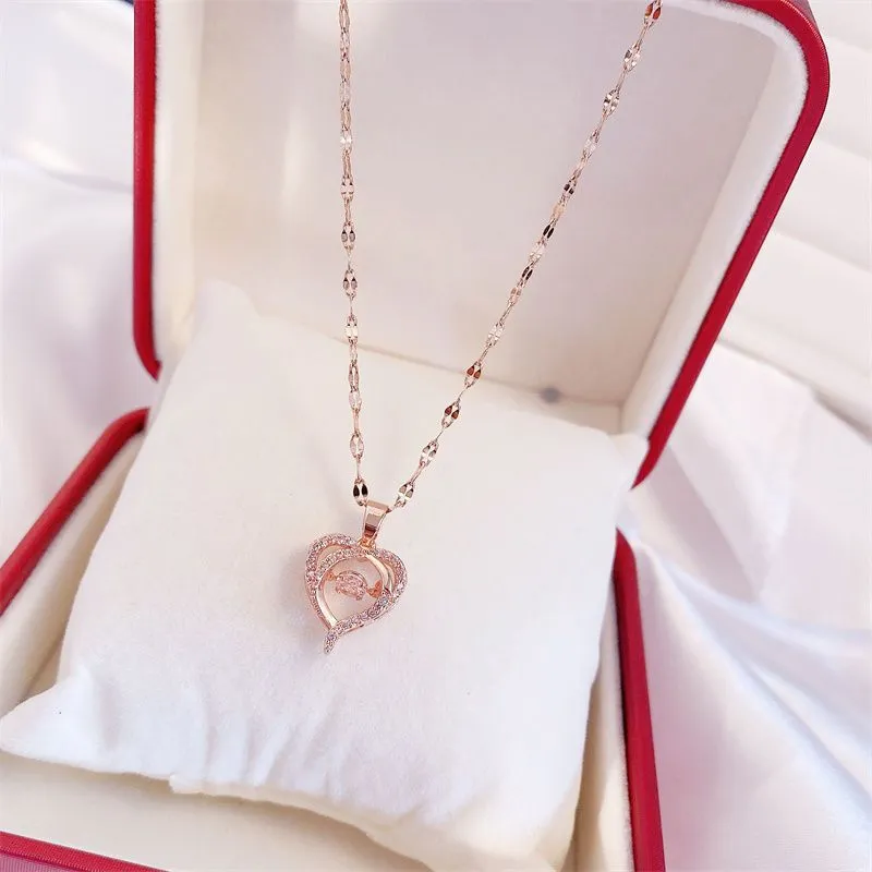 Luxury Female Necklace Charm Jewelry For Woman