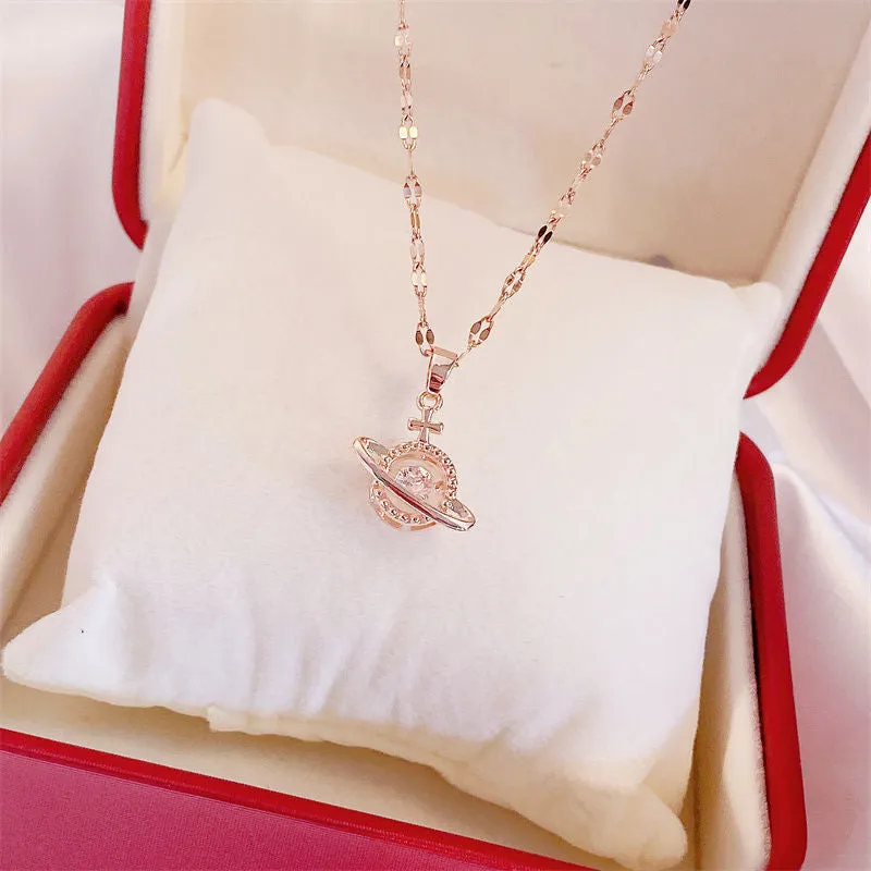 Luxury Female Necklace Charm Jewelry For Woman