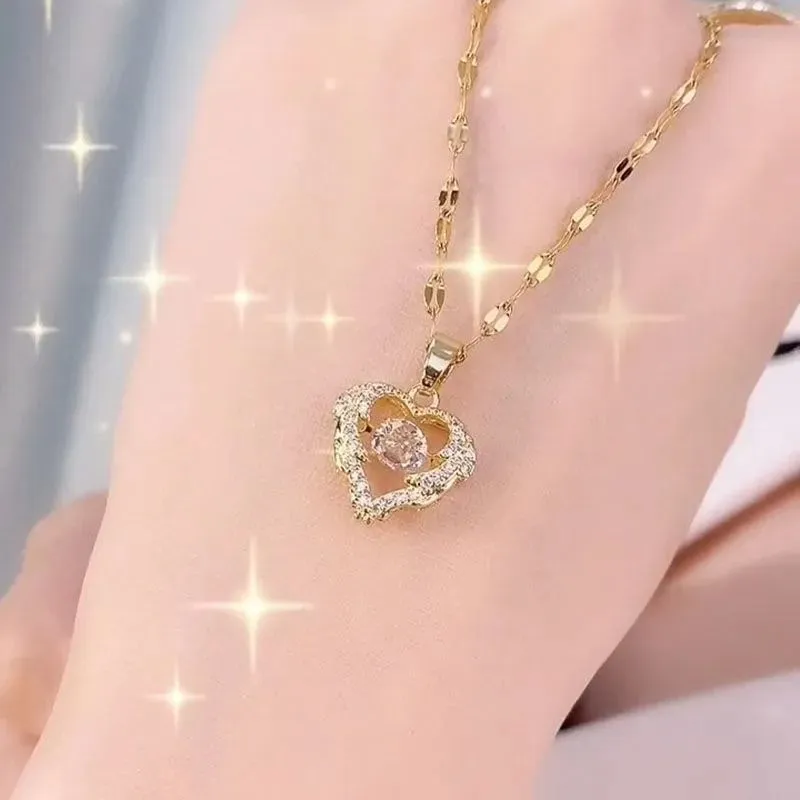 Luxury Female Necklace Charm Jewelry For Woman