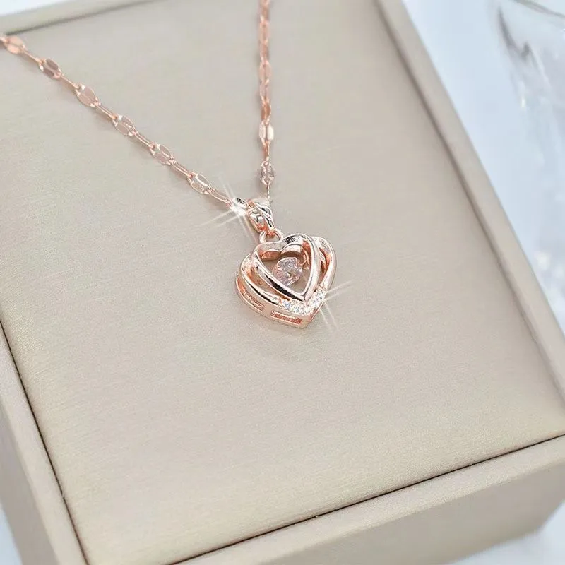 Luxury Female Necklace Charm Jewelry For Woman