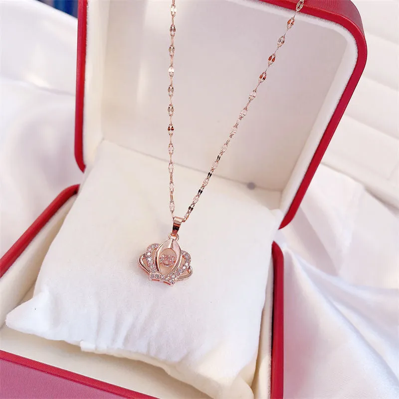 Luxury Female Necklace Charm Jewelry For Woman