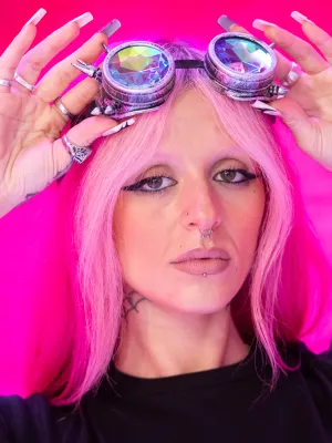 MAD MAX GOGGLES - VINTAGE SILVER