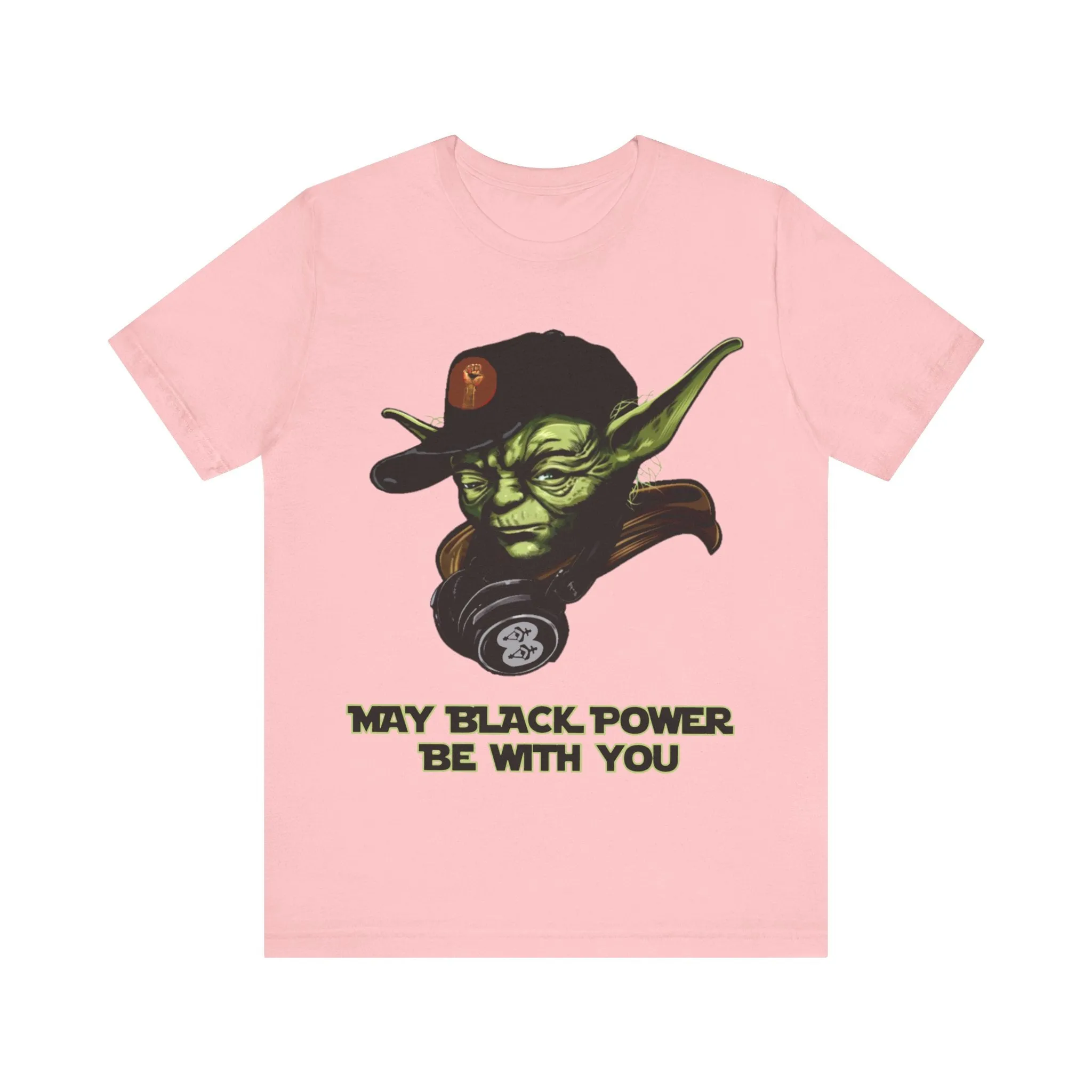 May Black Power Be With You: Unisex Jersey Short Sleeve Tee
