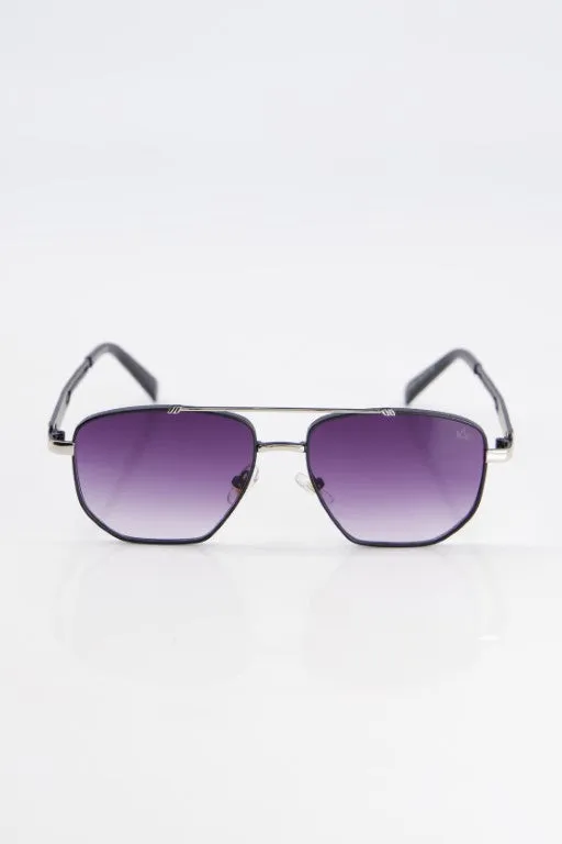MAYBACH HEXAGONAL FRAME SUNGLASSES