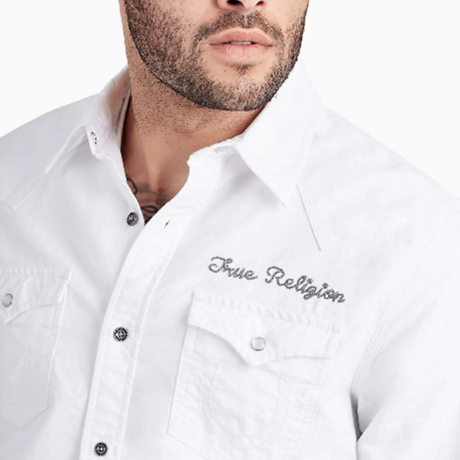 Men's Triple Needle Western Shirt