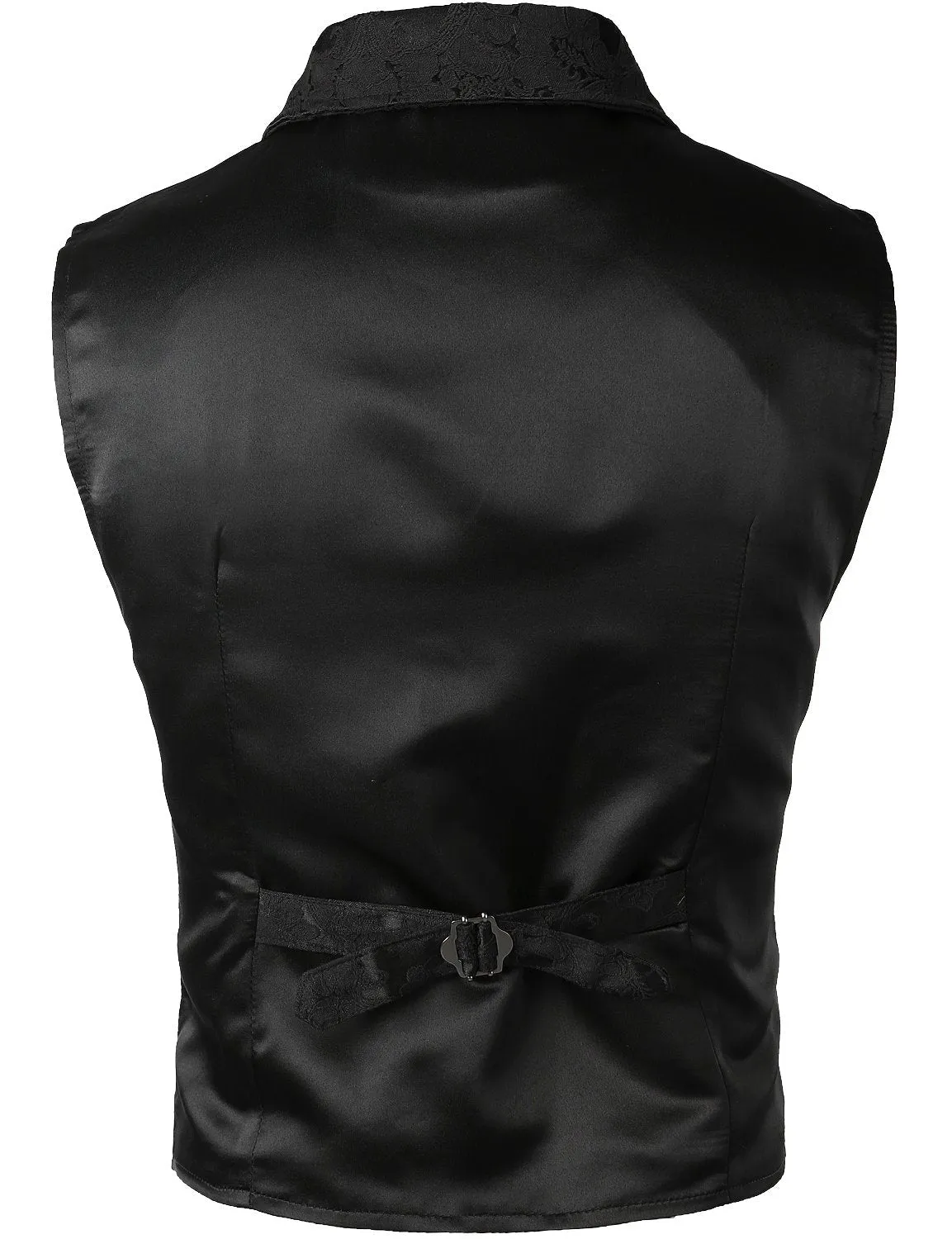Men's Victorian Suit Vest Steampunk Gothic Waistcoat Vintage Vest