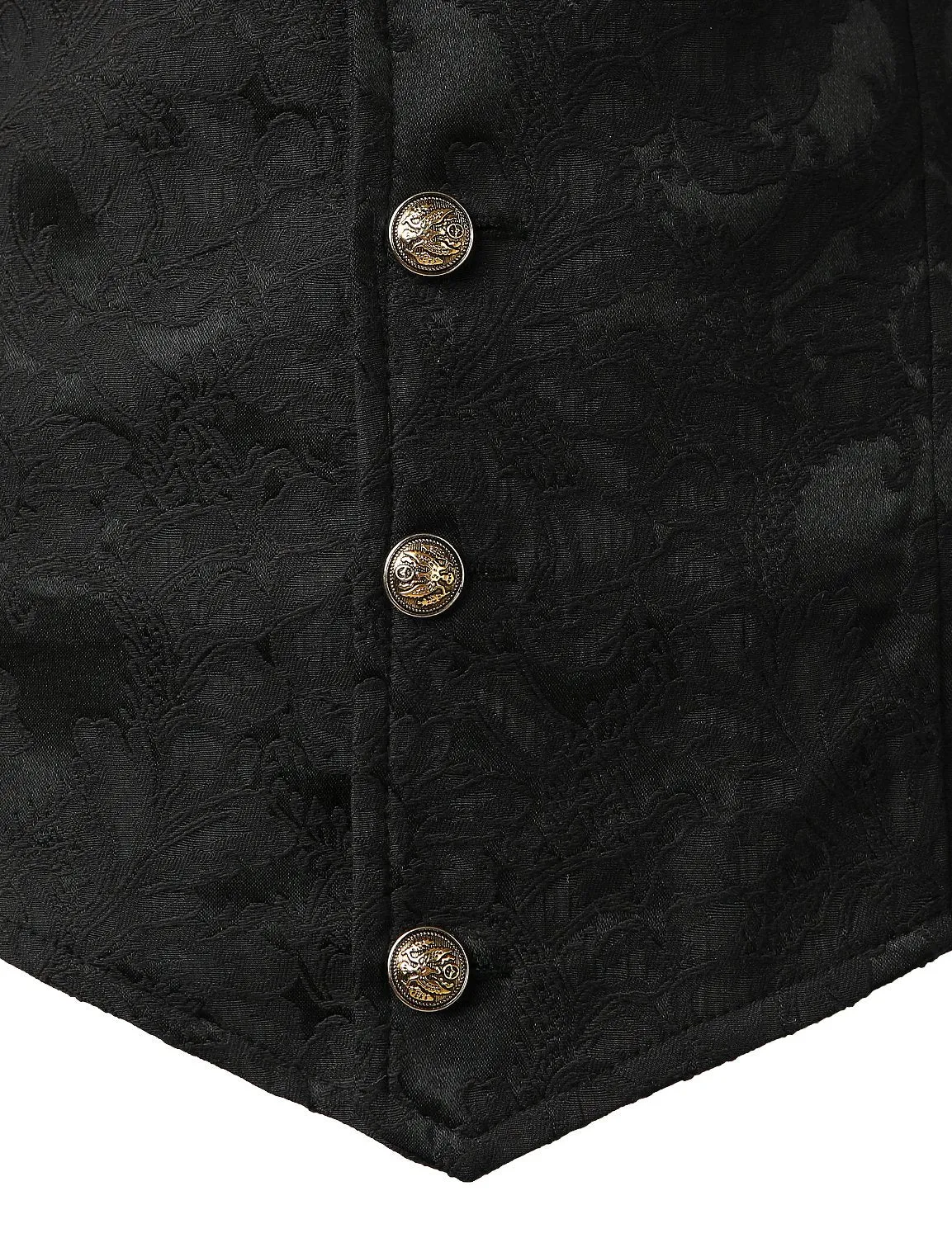 Men's Victorian Suit Vest Steampunk Gothic Waistcoat Vintage Vest