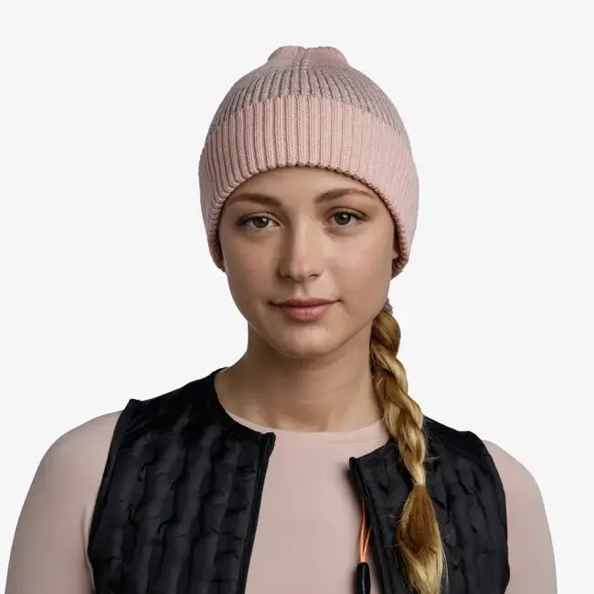 Merino Active Beanie - Pale Pink