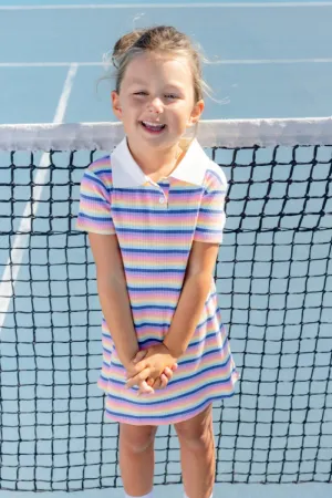 Milky | Multi Stripe Rib Dress | Sizes 8-12