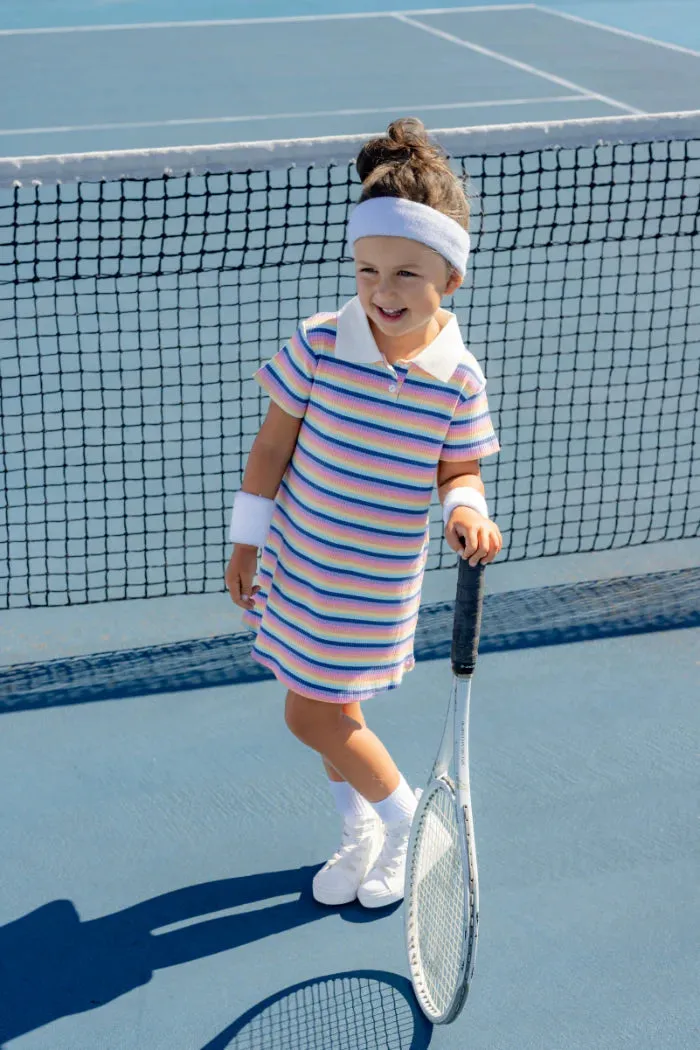 Milky | Multi Stripe Rib Dress | Sizes 8-12