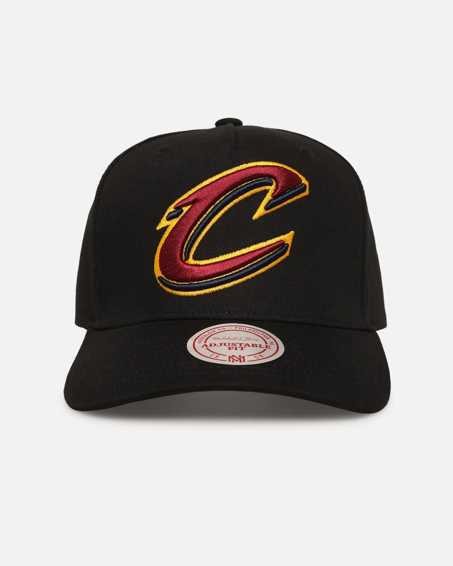 Mitchell & Ness Cleveland Cavaliers Team Colour Logo MVP Snapback Black