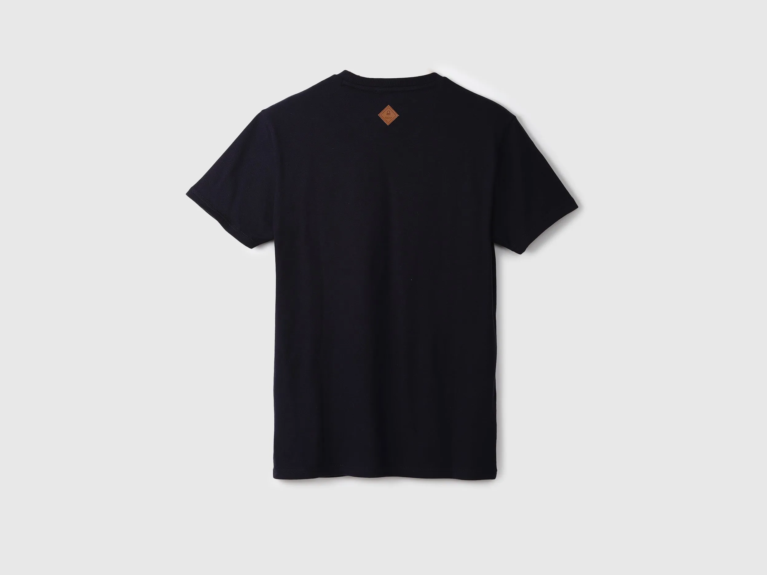 Navy Blue Printed T-Shirt