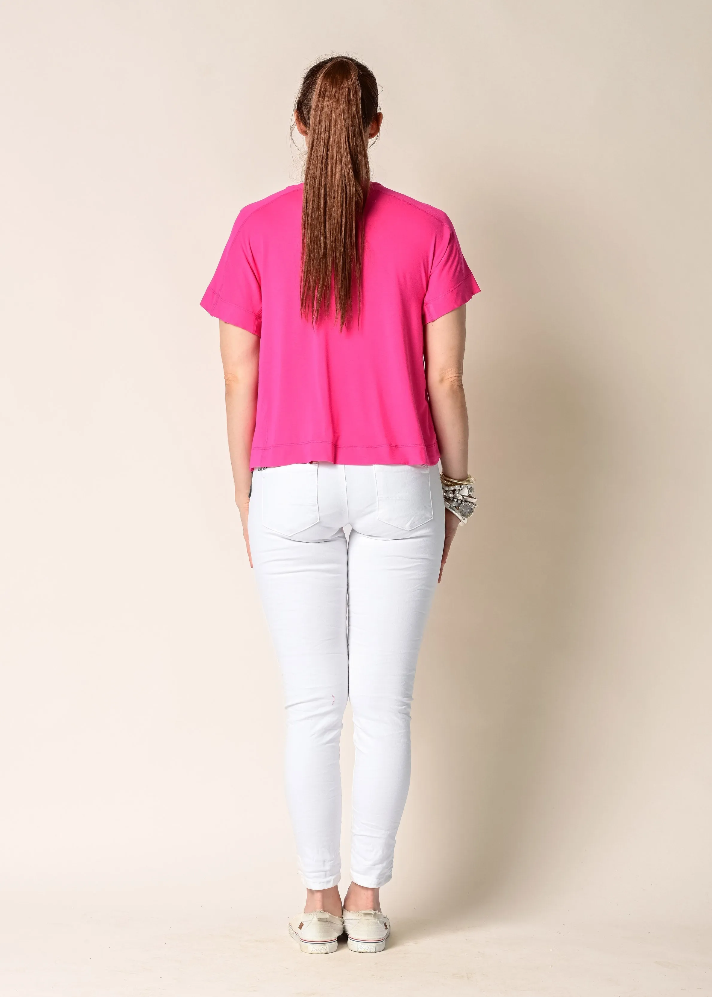 Naya Top in Raspberry Sorbet