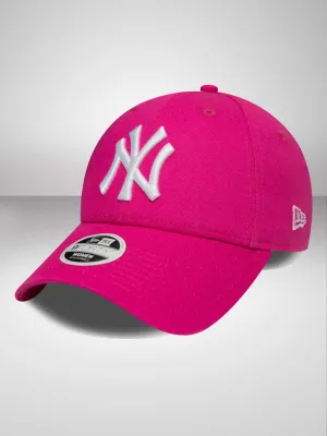 New York Yankees Essential Womens Pink 9FORTY Cap - New Era