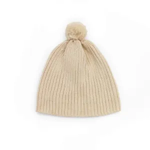 Newborn Pom Pom Hat: Organic Cotton Knitted Hats