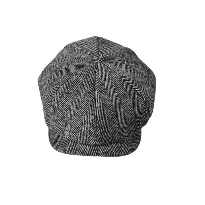 Newsboy Hats Herringbone Octagon Cap Tommy Shelby Hat