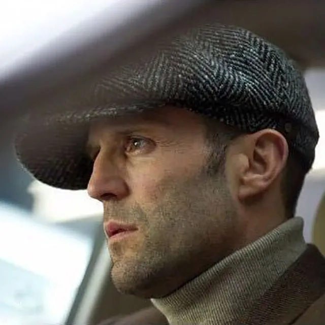 Newsboy Hats Herringbone Octagon Cap Tommy Shelby Hat