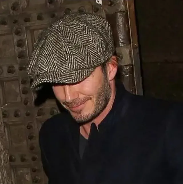 Newsboy Hats Herringbone Octagon Cap Tommy Shelby Hat