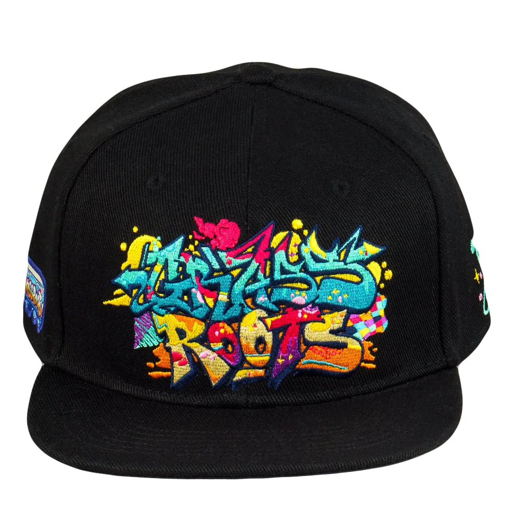 Nicko Handstyle Black Fitted Hat
