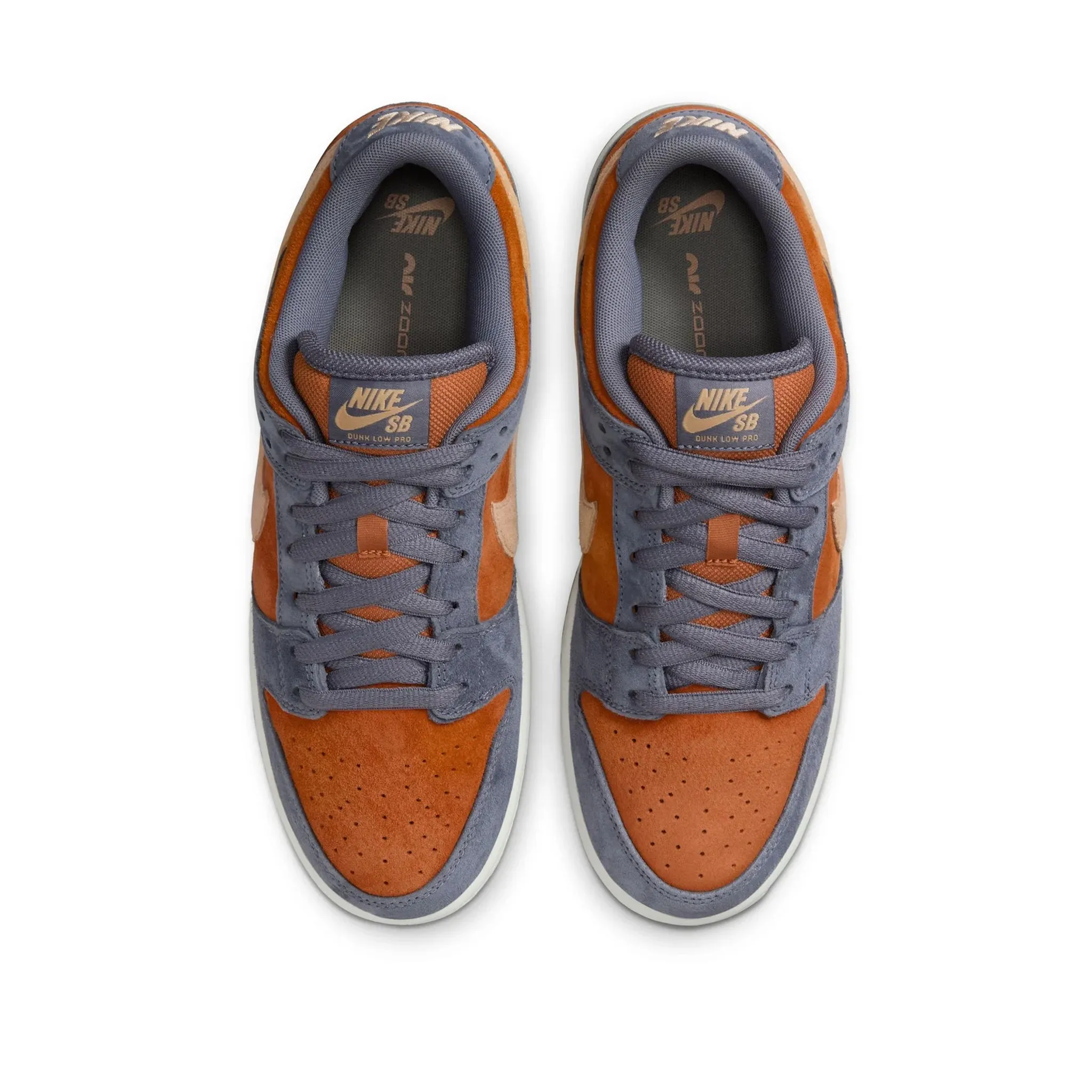 Nike SB Dunk Low Pro Light Carbon/Sesame/Monarch