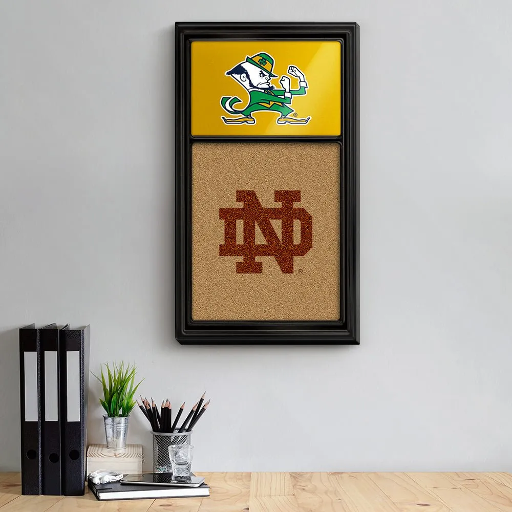 Notre Dame Fighting Irish: Cork Note Board