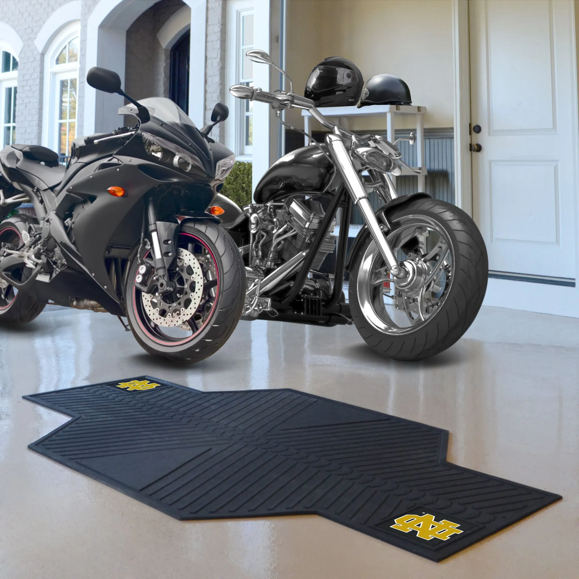 Notre Dame Motorcycle Mat