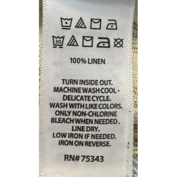 NWT-Tahari Woman Size S 100% Linen 2-Piece Skirt/Halter Top Closet Staple Boho