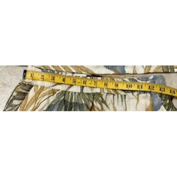 NWT-Tahari Woman Size S 100% Linen 2-Piece Skirt/Halter Top Closet Staple Boho