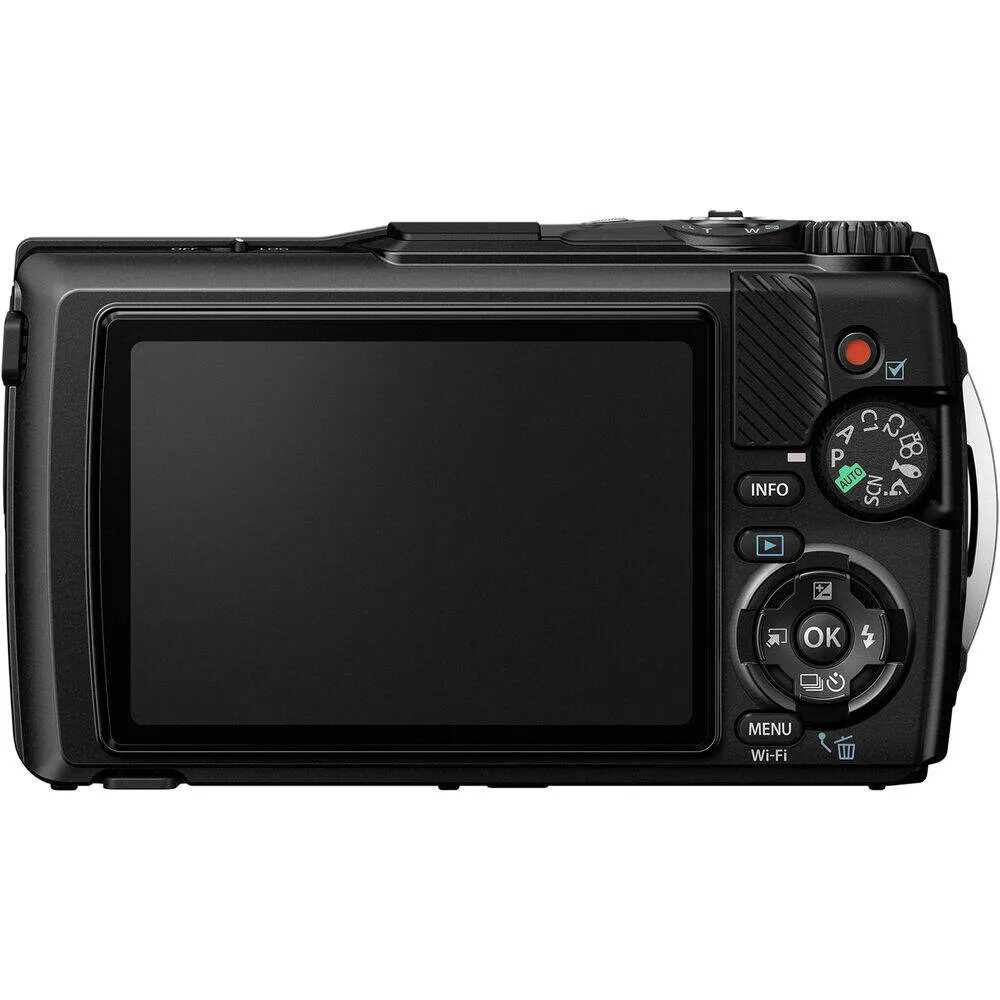 OM System Tough TG-7 Waterproof Camera | Black