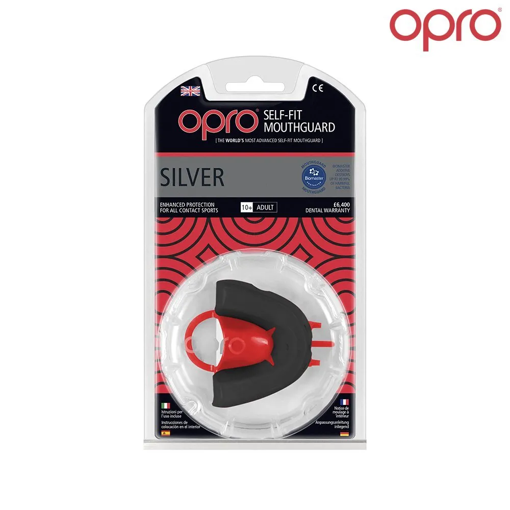 OPRO GEN3 Silver Self-Fit Mouthguard