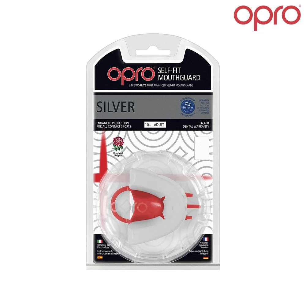 OPRO GEN3 Silver Self-Fit Mouthguard