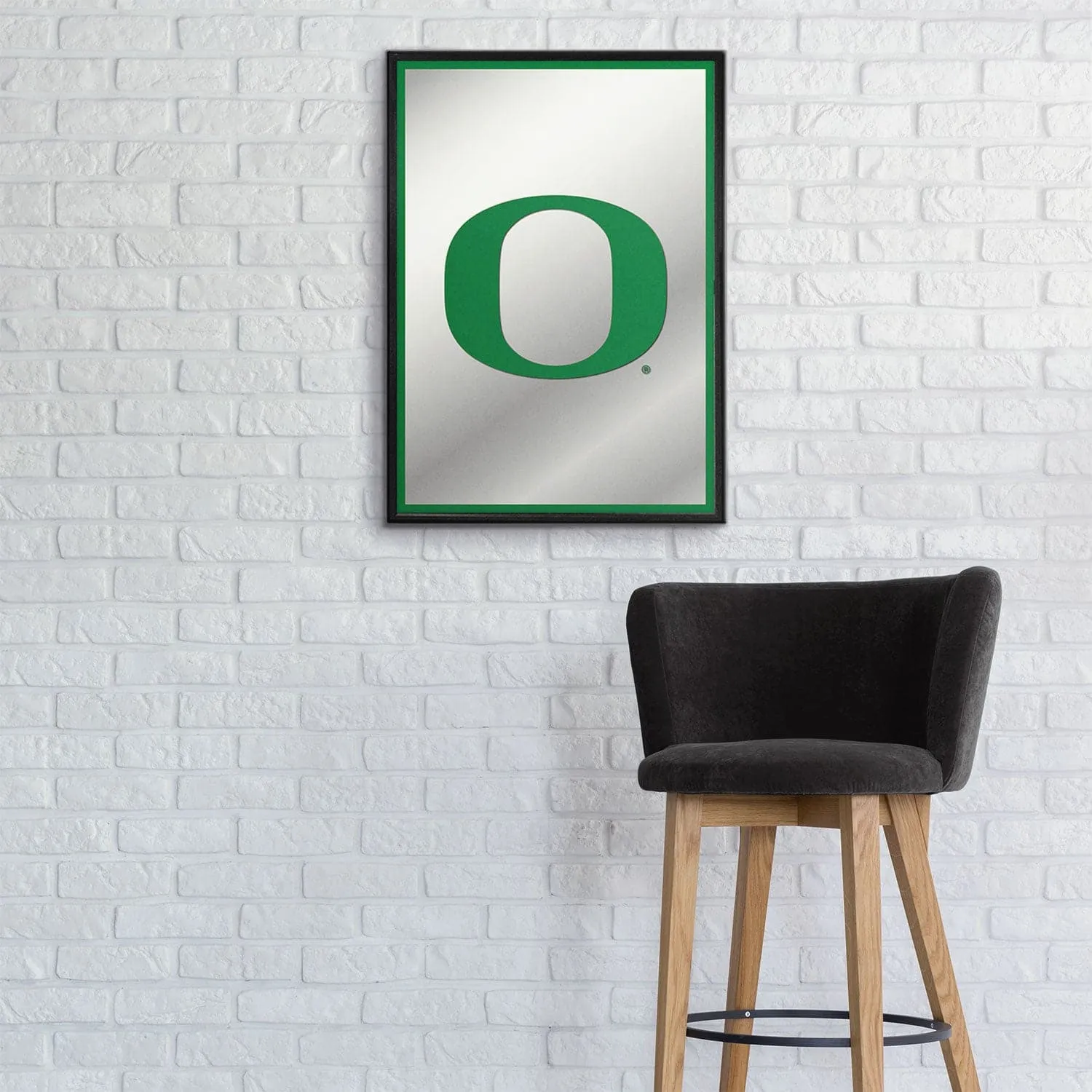 Oregon Ducks: Framed Mirrored Wall Sign