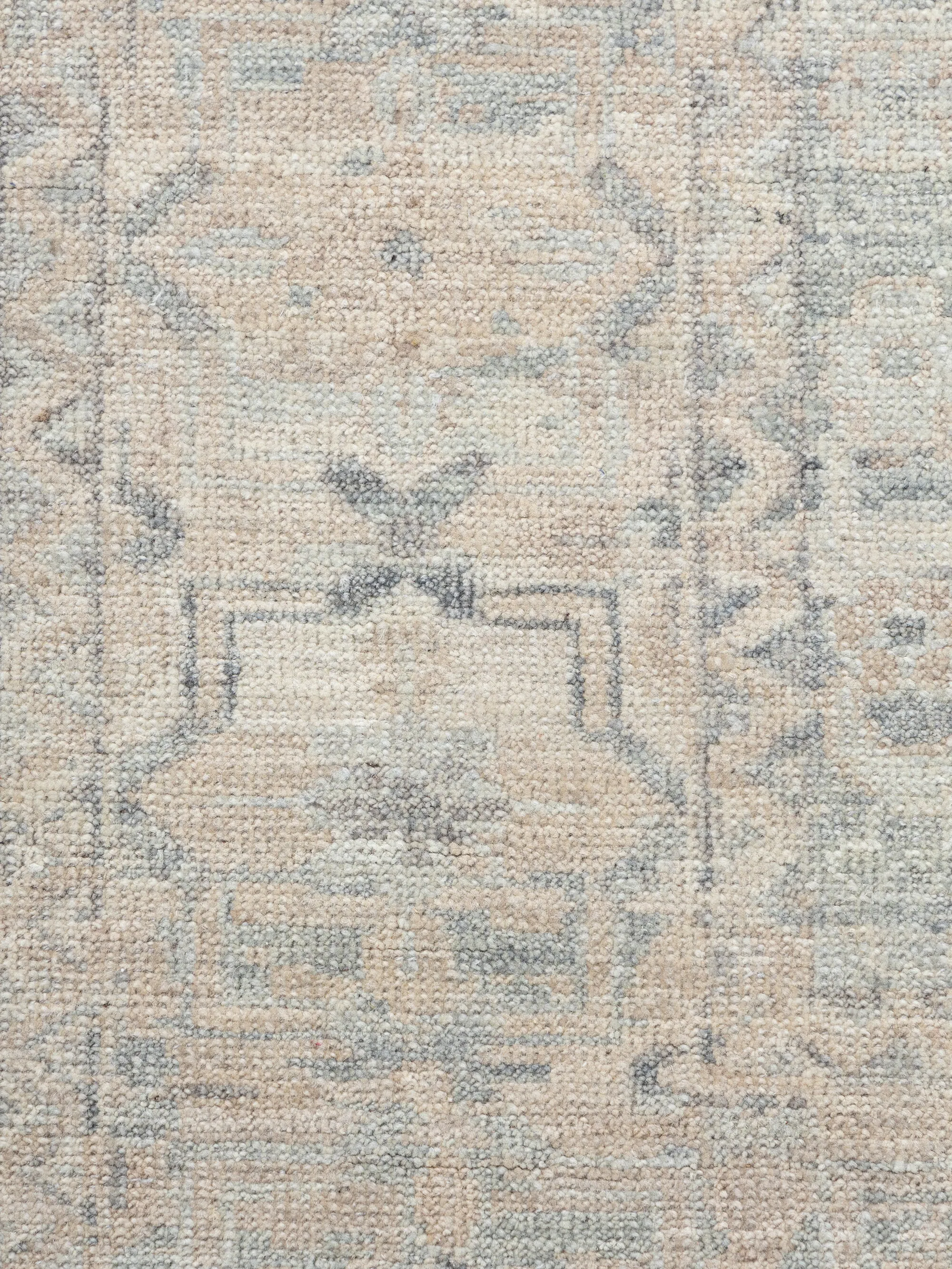 Oushak Sea Blue/Ivory