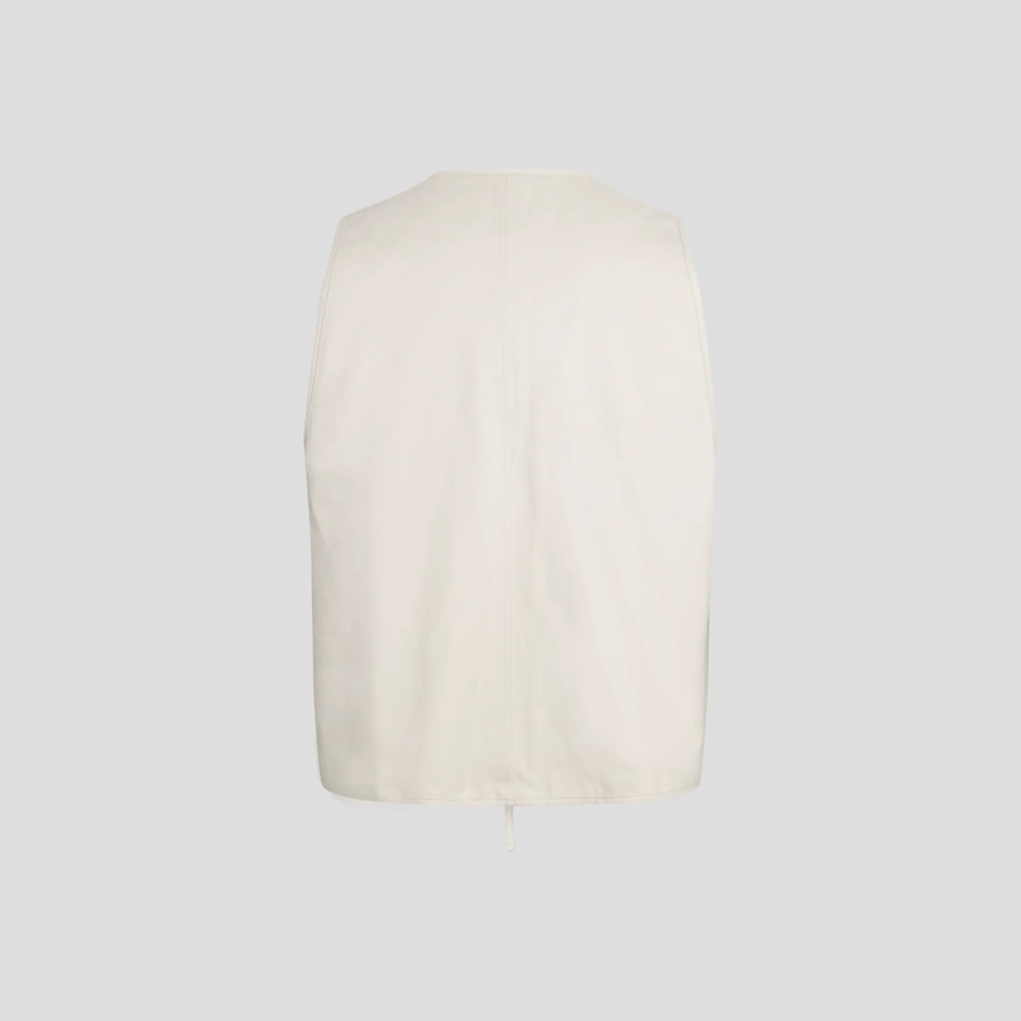Pas Normal Studios Cotton Twill Vest - Limstone