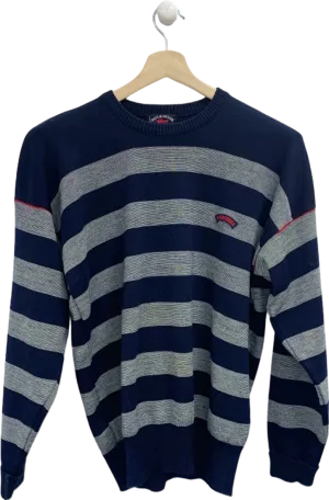 Paul & Shark Navy Blue Stripe Jumper UK XS