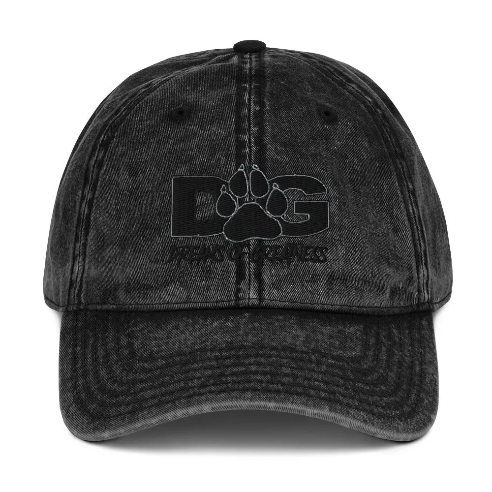 Paw Print New School Vintage Cap