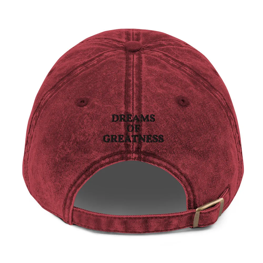 Paw Print New School Vintage Cap